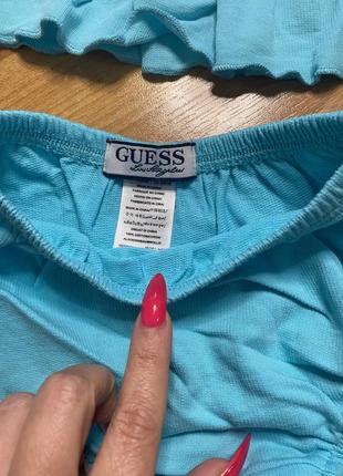 Симпатичное платье с трусиками guess на 12 мес6 фото