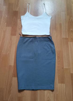 Юбка чехол, миди