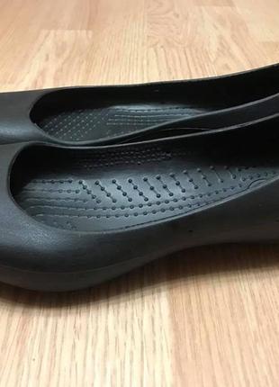 Кроксы crocs балетки туфли w7  ст.23-23,5см р.36/372 фото