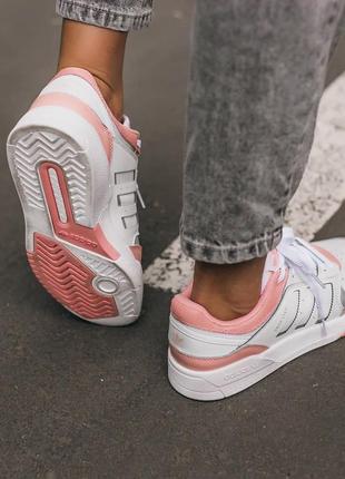 Кросівки жіночі adidas drop step white pink8 фото