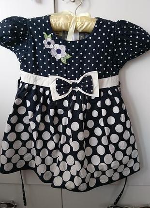 Плаття в горошок 6