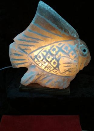 Соляний світильник "риба"