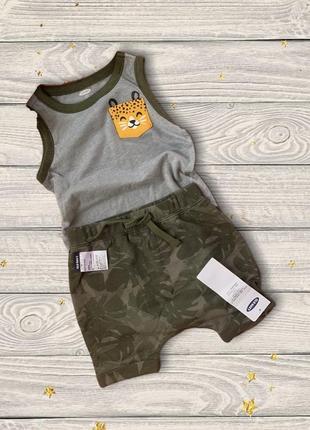 Комлект боді з шортиками old navy