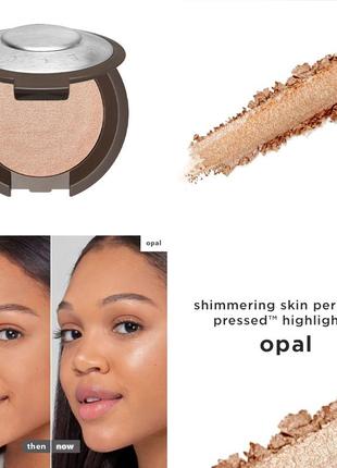 Хайлайтер becca shimmering skin perfector pressed highlighter opal 2.4 г2 фото