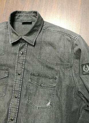 Джинсовая рубашка belstaff