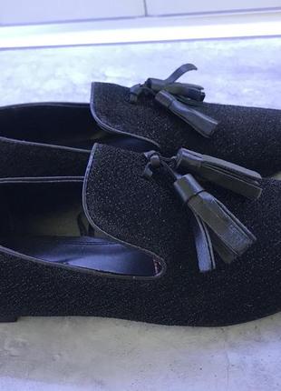 Лофери слиперы туфлі , мокасини , балетки zara