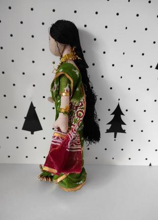 Интерьерная кукла из текстиля индианка