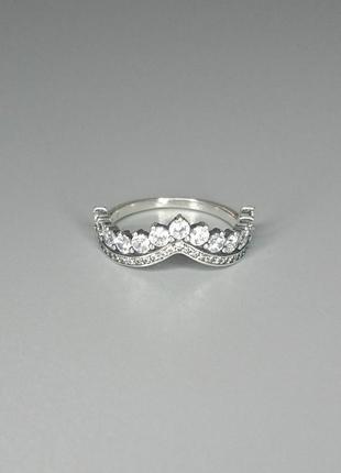 Кольцо💍серебро  "желание принцессы" в стиле pandora