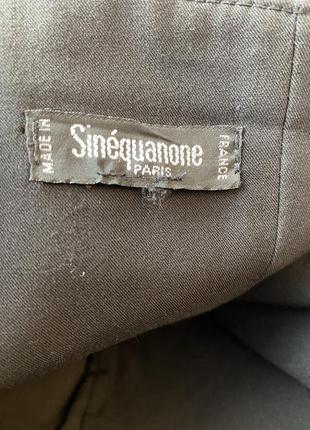 Французская юбка чёрная классика sineguanone s-m3 фото