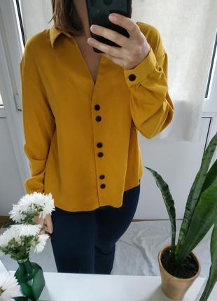 Шикарная блуза рубашка от zara