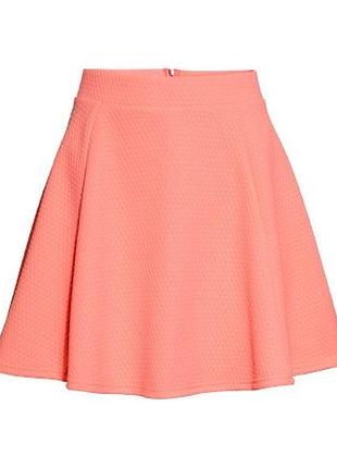 Коротка розкльошена спідниця/ skater skirt