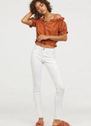 Женские джинсы skinny low h&m 055621 фото