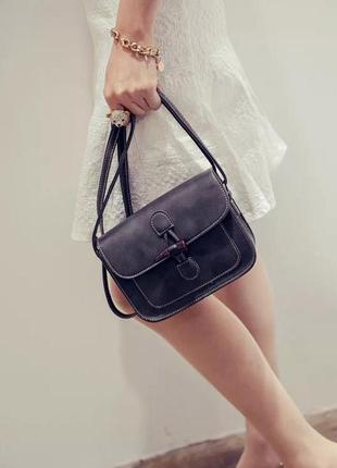 Сумочка клатч жіночий сіра