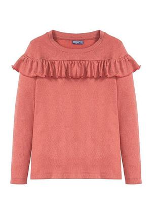 Джемпер світшот з воланами рюшами