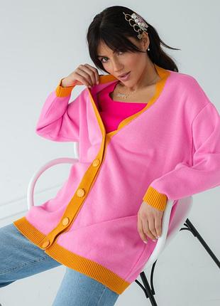 Актуальный кардиган женский акрил турция