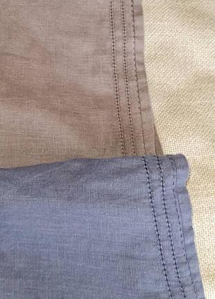 Блуза 2 цвета,100% лен 5