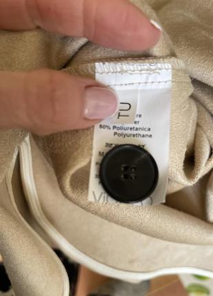Рубашка,куртка из мягчайшей эко кожи итальянского бренда vicolo.9 фото