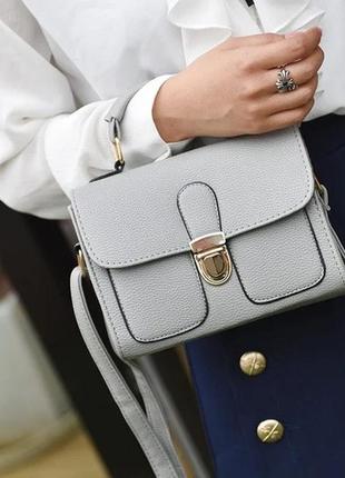 Стильная женская мини сумка через плечо маленькая сумочка клатч8 фото