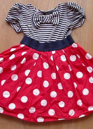 Ошатне фірмове плаття для дівчинки на 2-4 роки1 фото