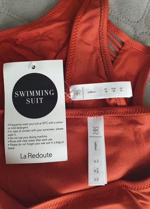 Жіночий купальник топ+трусики swimming suit la redoute eur 36 розмір2 фото