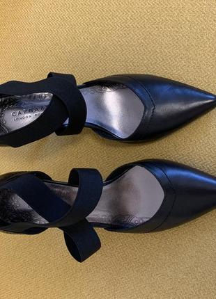 Взуття carnaby шкіряне чорного кольору. нове4 фото