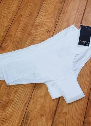 Комплект трусиків з 2 штук, розмір m, колір білий