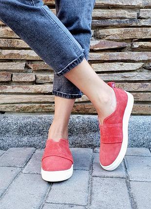 Замшеві сліпони р32-41 мокасини балетки туфлі сліпони мокасини туфлі