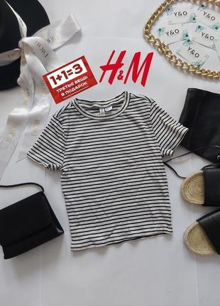 Крутой трендовый топ в рубчик в идеальном состоянии от 🖤h&m🖤