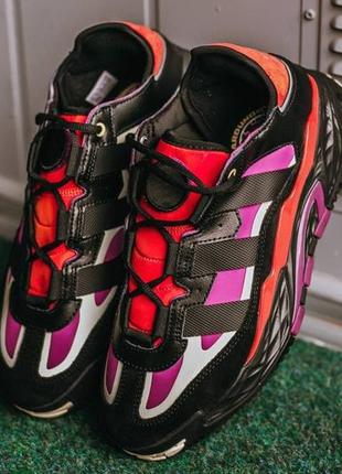 Кроссовки adidas niteball black power berry5 фото