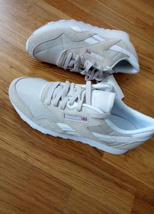 Кросівки кроссовки нові reebok classic nylon bs9379, оригінал)10 фото