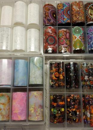 Фольга для нігтів манікюру фольга для ногтей маникюра дизайна