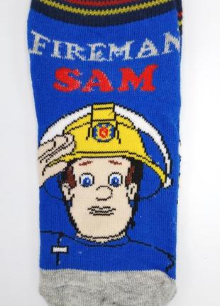 Носки для мальчика носочки укороченные низкие шкарпетки сникерси fireman sam дисней дісней5 фото