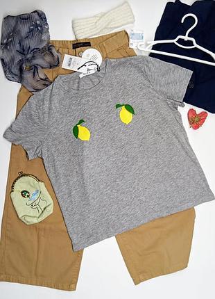 Футболка c лимонами na-kd