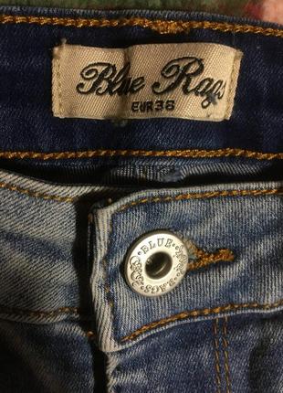 Джинси порвані рвані blue rags, levis, lee ,wrangler рвані джинси4 фото