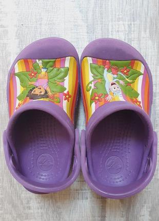 Клоги crocs крокс даша-мандрівниця с8-9 eur 25-264 фото