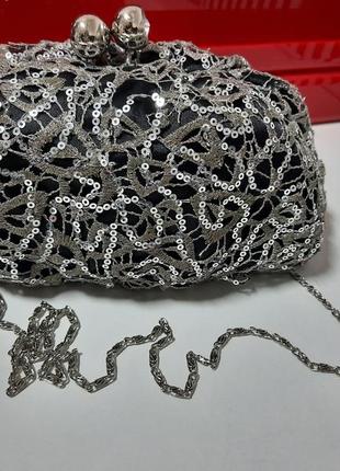 Клатч жіночий від італійського бренду borsellini для урочистих випадків