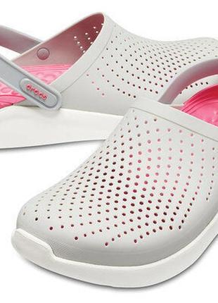 Знижка!crocs literide clog,крокси сабо лайт райд клог