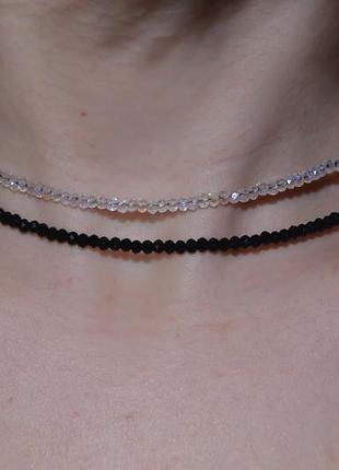 Хрустальный чокер 4