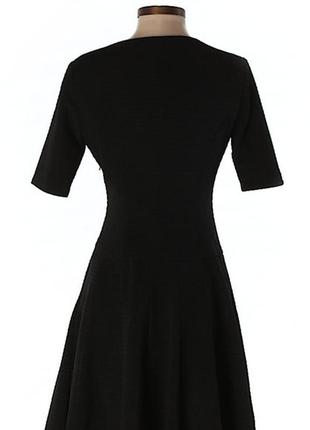 Черное платье а-силуэт с вырезом на 46-48 р8 фото