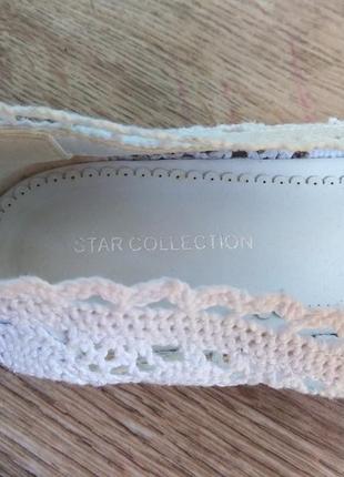 Шикарные ажурные  эспадрильи на плетенной подошве star collection3 фото