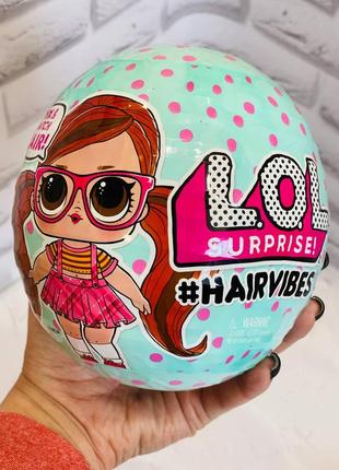 Кукла lol surprise hairvibes лол сюрприз модные прически с волосами и париками