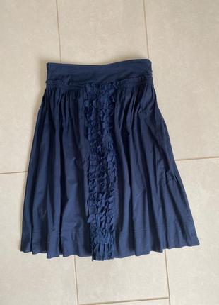 Батистовая юбка миди размер s4 фото