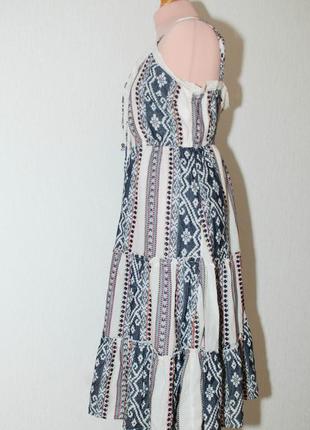 Сарафан платье бохо в этно стиле в фольклорном стиле  фольк5 фото