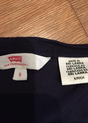 Футболка levi’s с красивой спинкой , р. xs/s5 фото