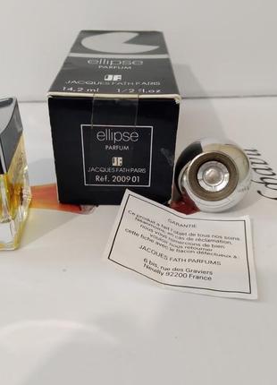 Jacgues fath "ellipse"-parfum 14,2ml vintage6 фото