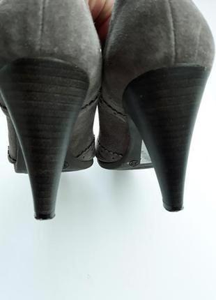 Туфлі жіночі натуральні замшеві4 фото