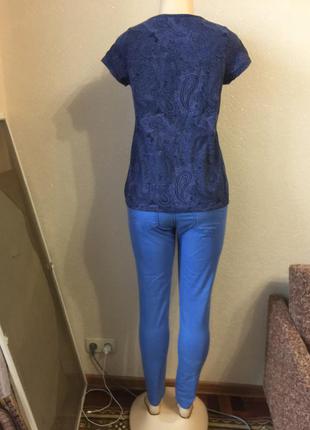 Стильные джинсы джеггинсы с высокой талией размер l4 фото