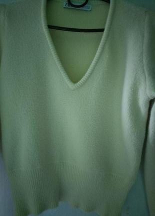 Джемпер жовтий zara