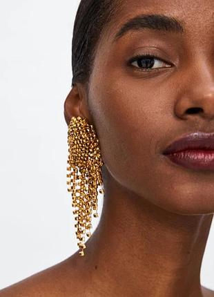 Серьги серёжки сережки подвеска висюльки камни цепи цепочки