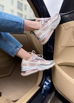 Кроссовки nike air max 270 react pink2 фото